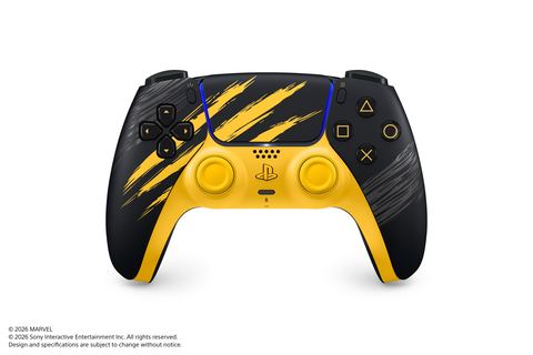 Manette sans fil Sony DualSense - Marvel's Wolverine Battle Yellow