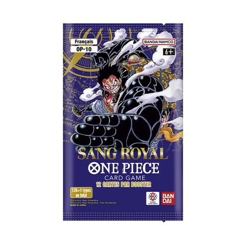 Boîte de boosters One Piece Jeu de cartes — OP-10 Royal Blood (24 Packs)