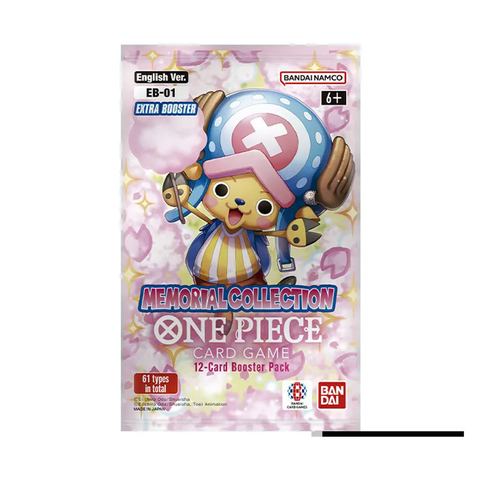 Boîte de boosters One Piece Jeu de cartes — EB-01 Memorial Collection (24 Packs)