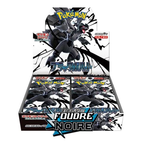 Boîte de boosters Pokémon TCG — Black Bolt