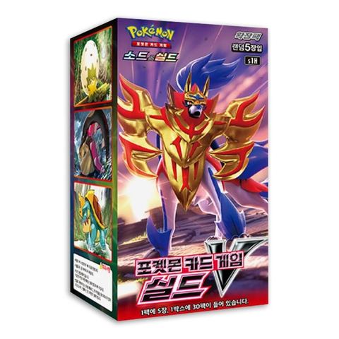 Boîte de boosters Pokémon TCG — Épée V (Version Korean)