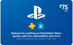 Carte cadeau PlayStation Store 75,00 €