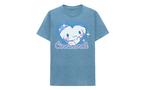 T-shirt Sanrio Cinnamoroll Air Brush Heart Mens Short Sleeve Graphic