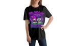 Sanrio Kuromi and My Melody Black and Pink Unisex Graphic T-Shirt Exclusivité Game House