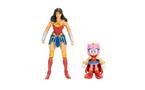 Coffret de figurines Jakks Pacific DC Comics x Sonic The Hedgehog Amy and Wonder Woman Pack de 2