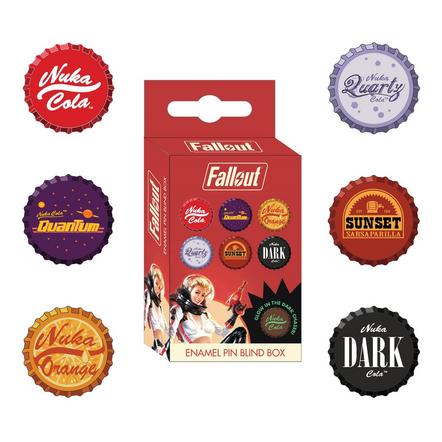 Pin’s en émail Fallout Bottle Cap Boîte surprise Exclusivité Game House (modèles variables)