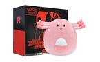 Coffret Dresseur d’Élite JCC Pokémon: Destined Rivals and Squishmallows Pokemon Chansey 25 cm Medium Peluche Pack