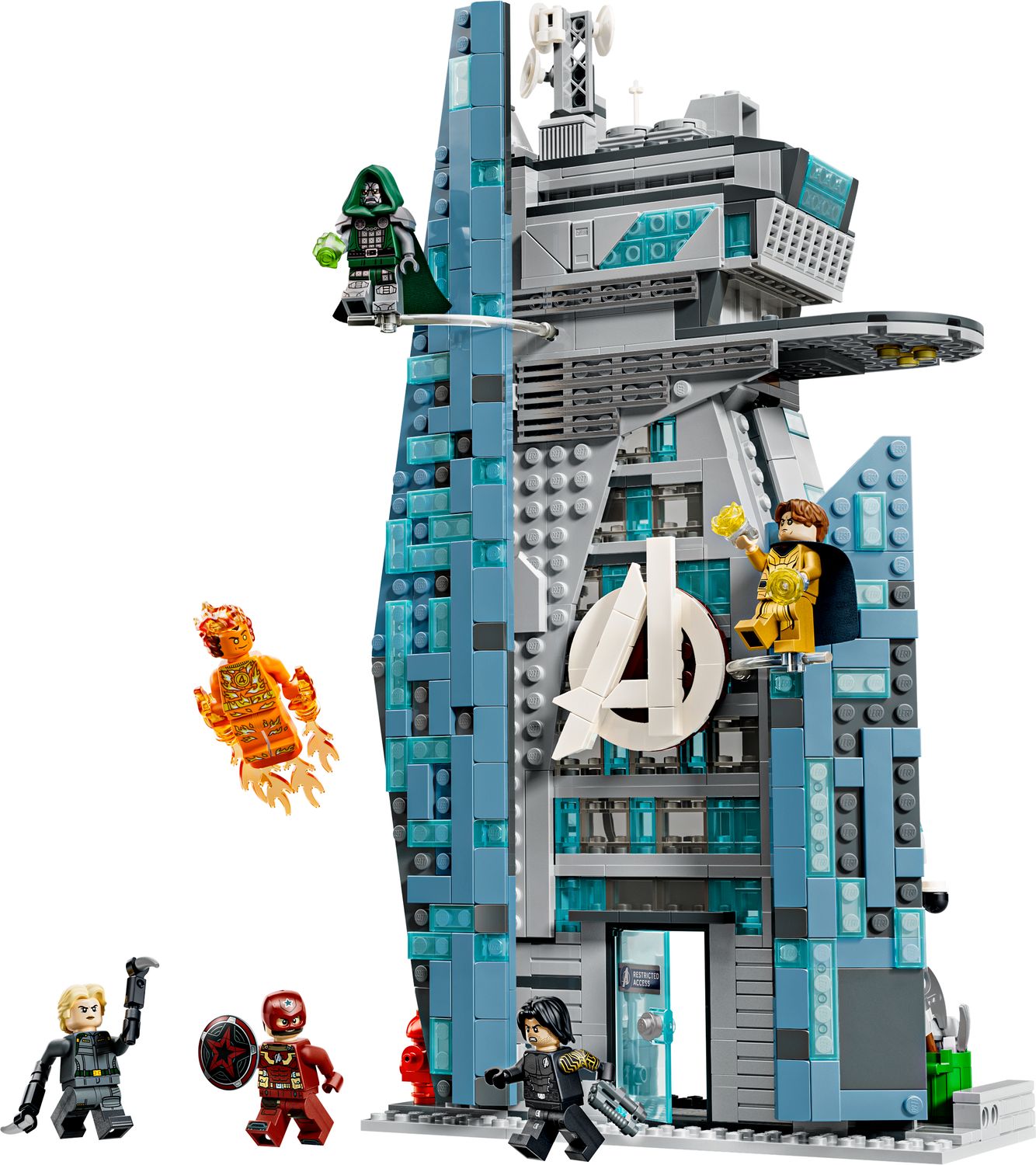 Jeu de construction LEGO Marvel Avengers: Doomsday New Avengers Tower 76352